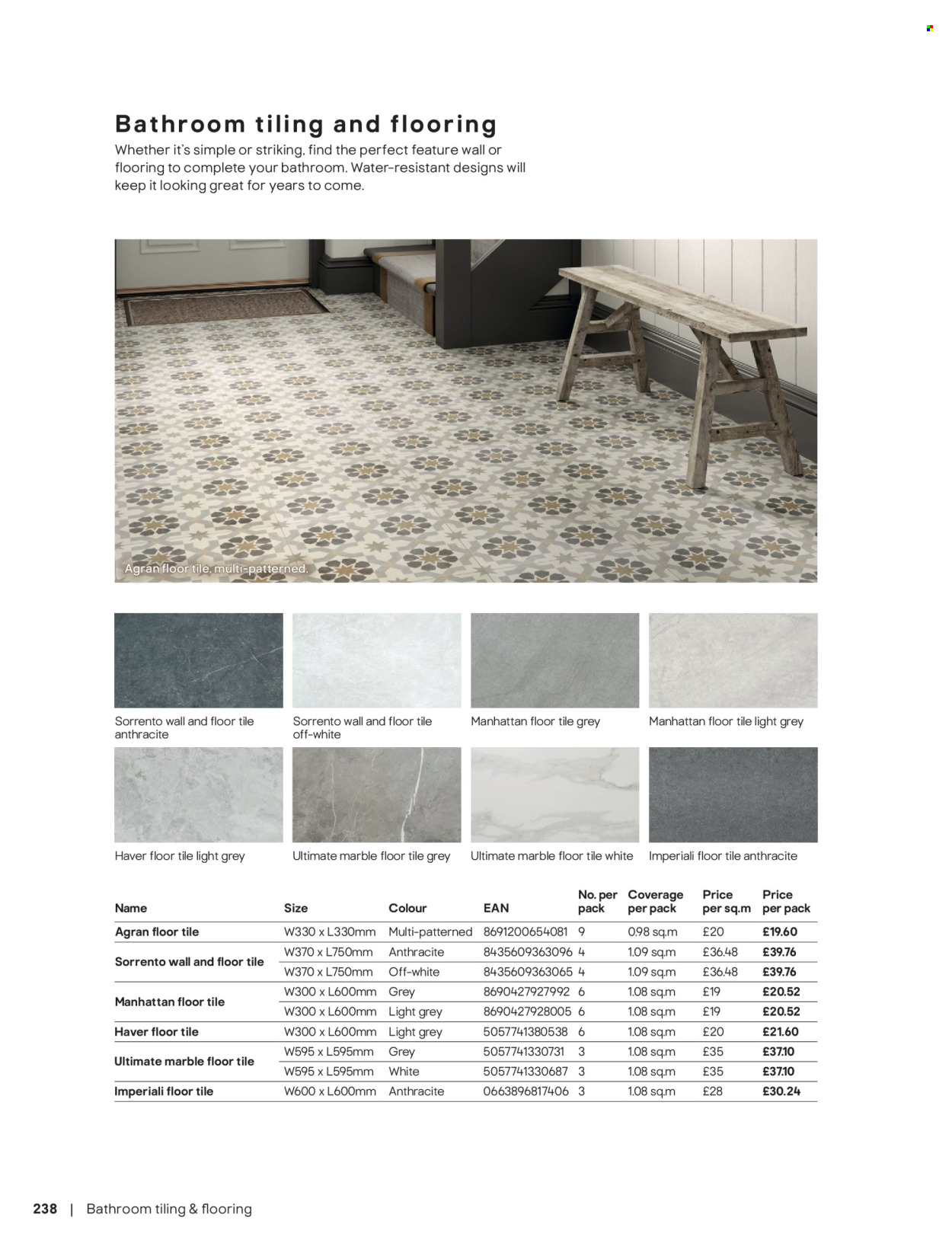 B&Q offer. Page 238