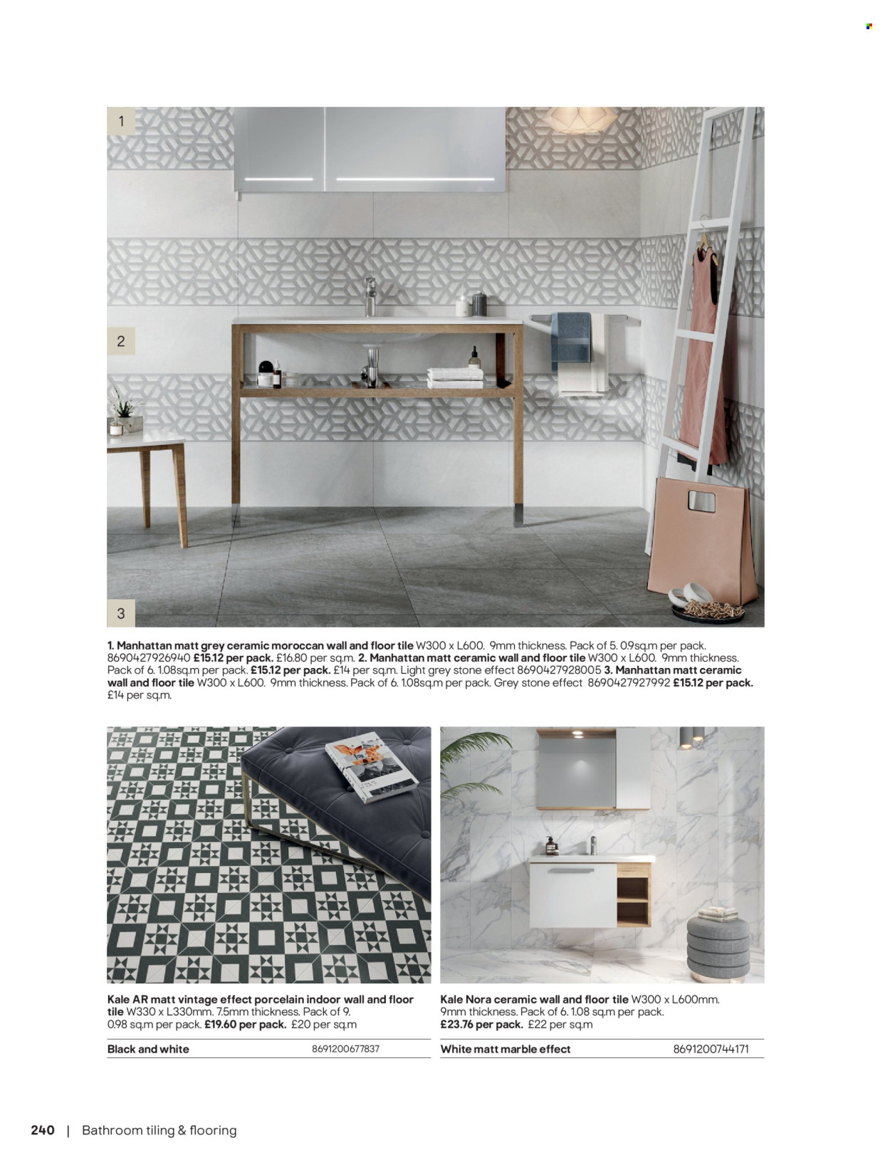 B&Q offer. Page 240