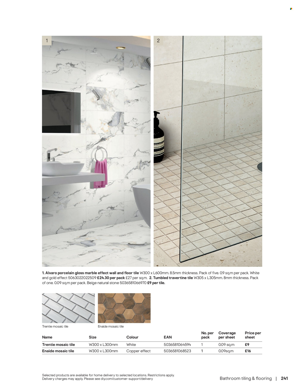 B&Q offer. Page 241
