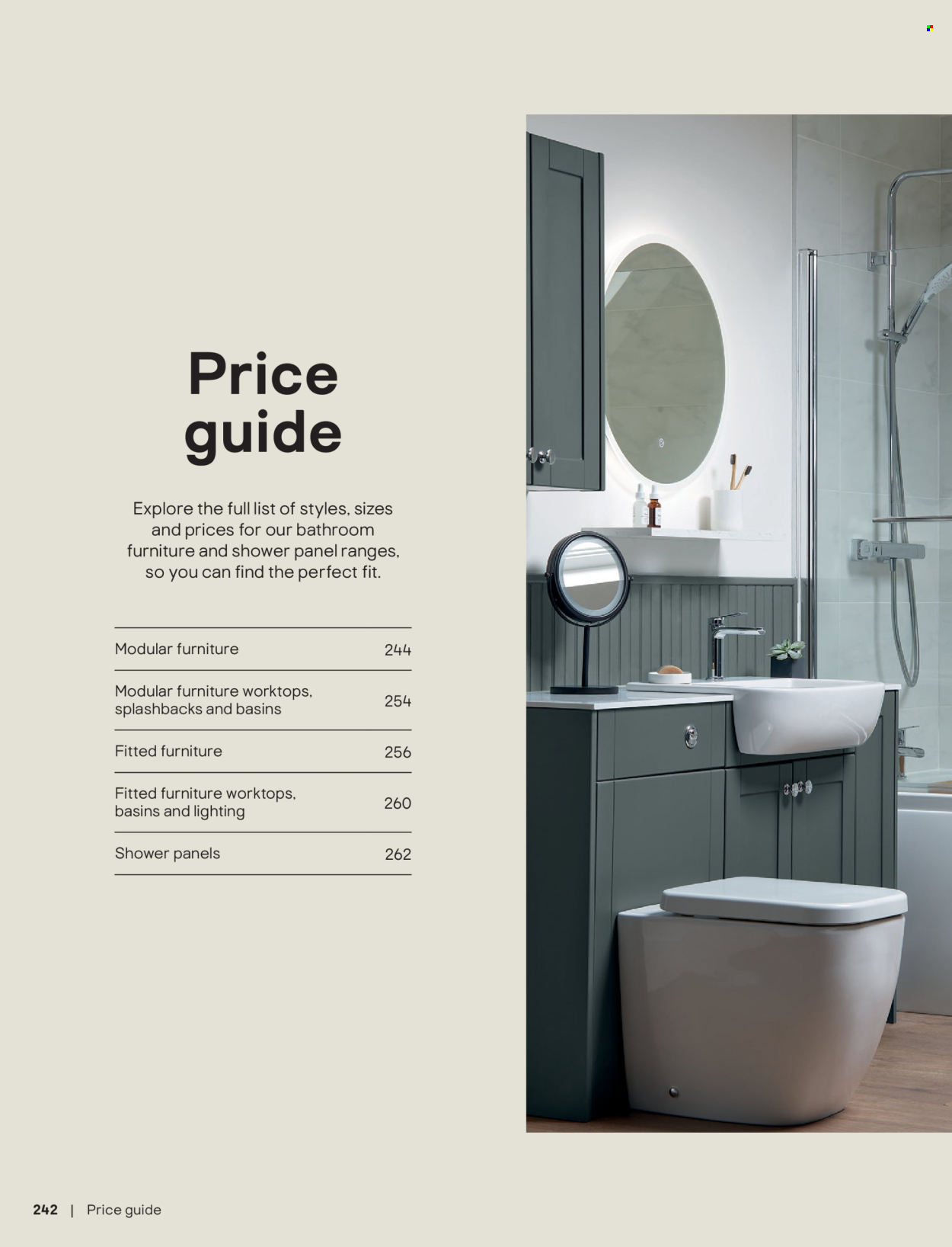 B&Q offer. Page 242