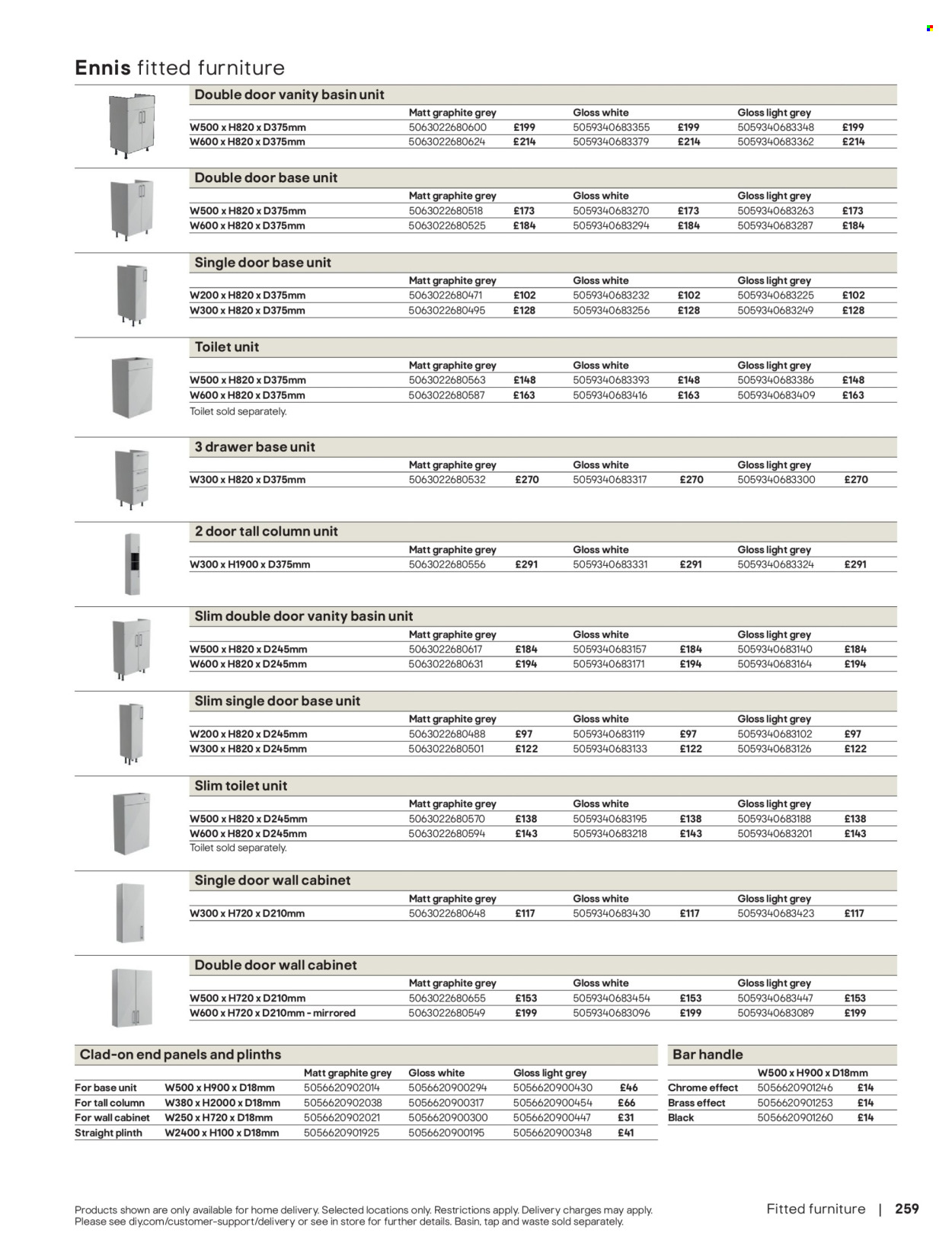 B&Q offer. Page 259