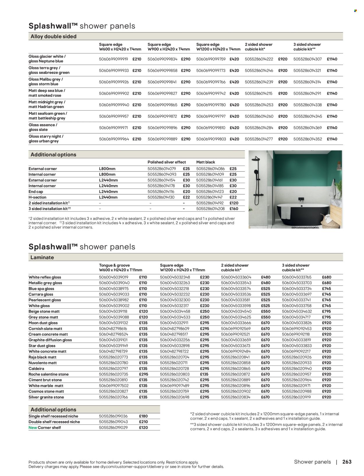 B&Q offer. Page 263