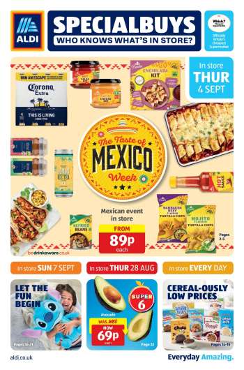 Aldi offer  - 04/09/2025 - 10/09/2025.