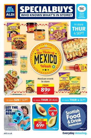 Aldi offer  - 04/09/2025 - 10/09/2025.