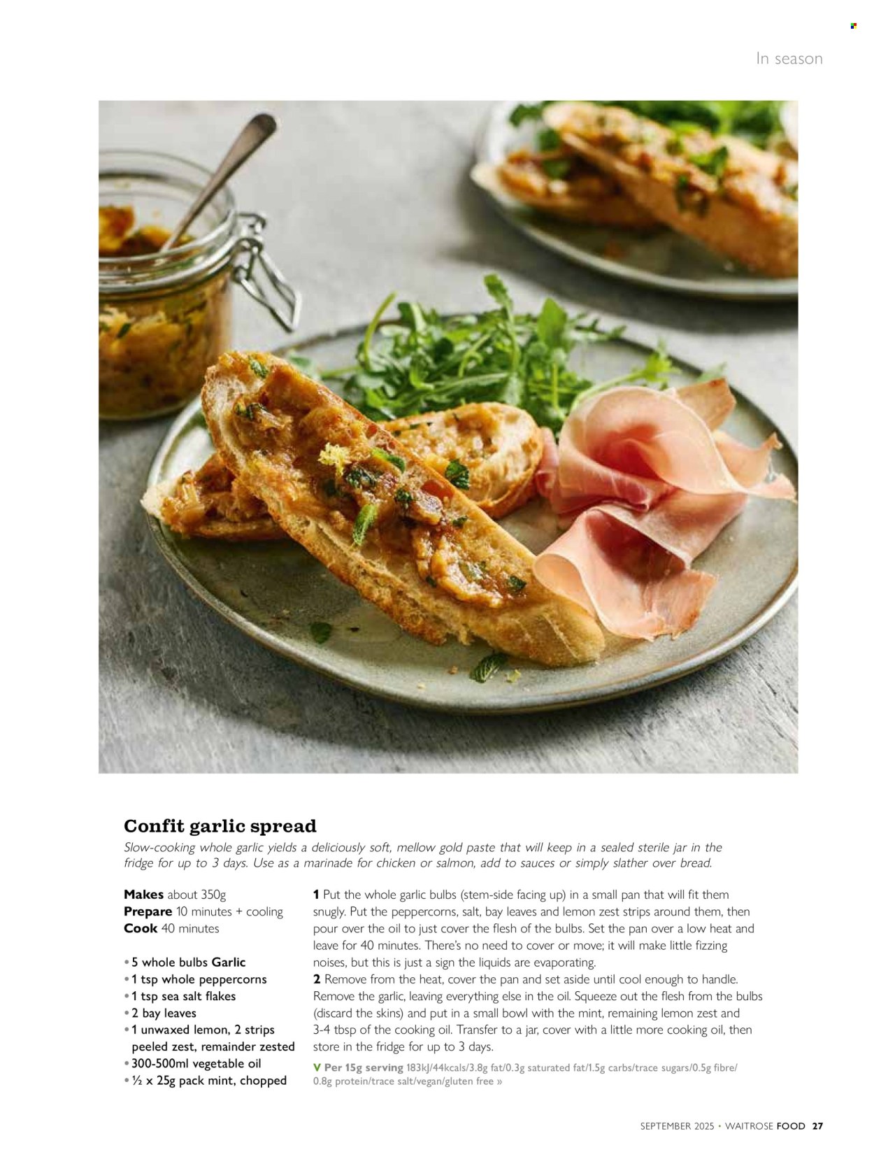 Waitrose offer - 01/09/2025 - 30/09/2025. Page 27