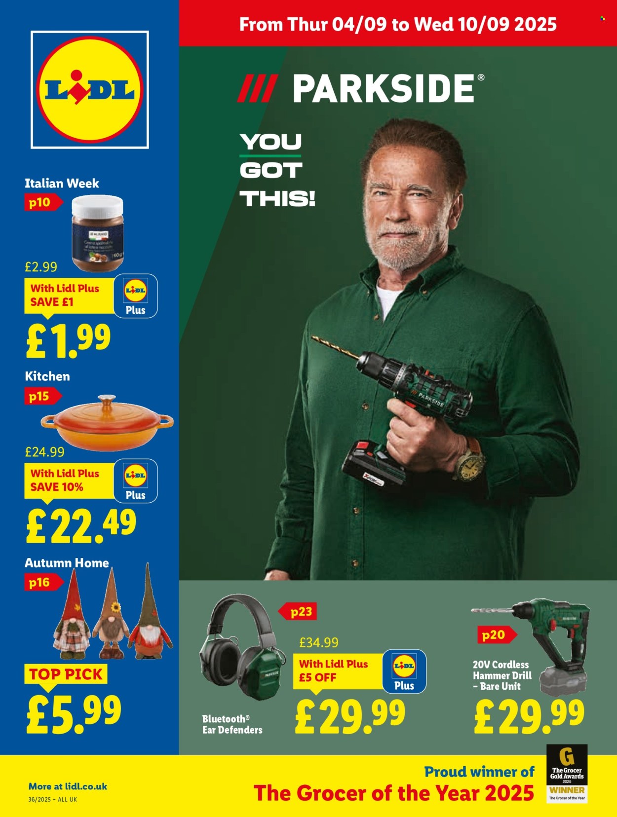 Lidl offer - 04/09/2025 - 10/09/2025. Page 1