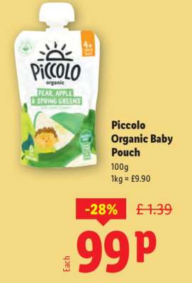Piccolo Organic Baby Pouch
