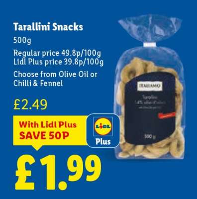 Tarallini Snacks