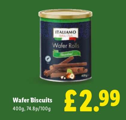 Wafer Biscuits