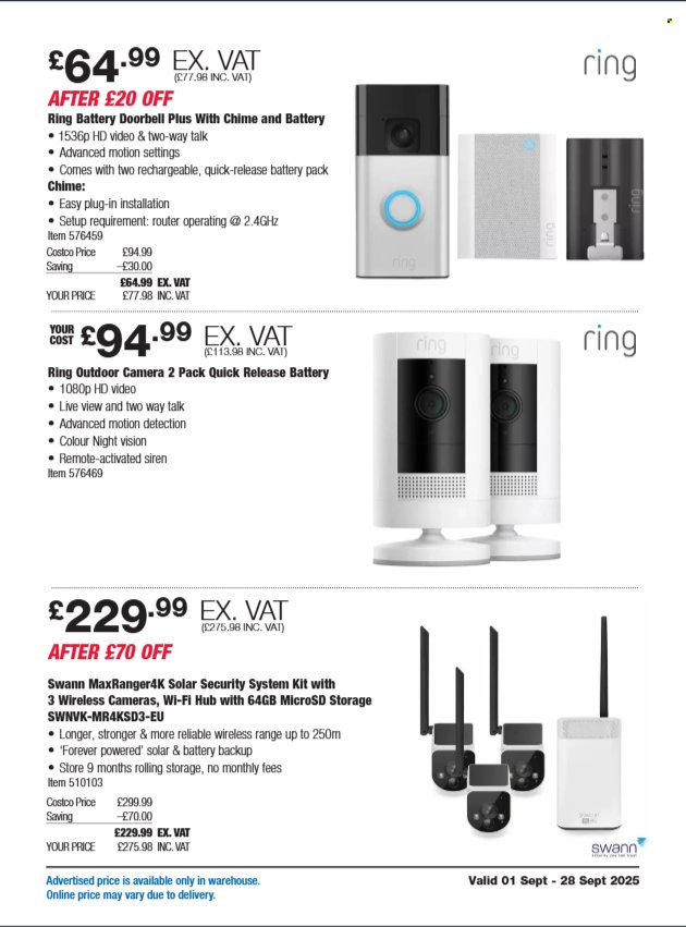 Costco offer - 01/09/2025 - 28/09/2025. Page 6