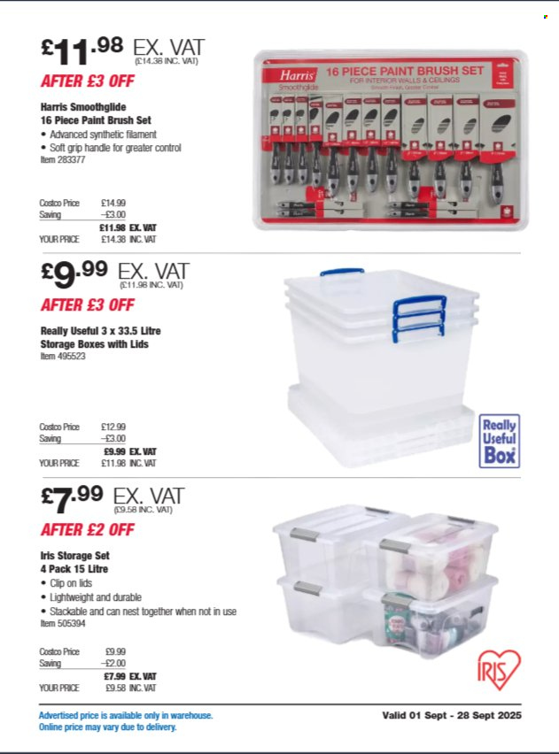Costco offer - 01/09/2025 - 28/09/2025. Page 11
