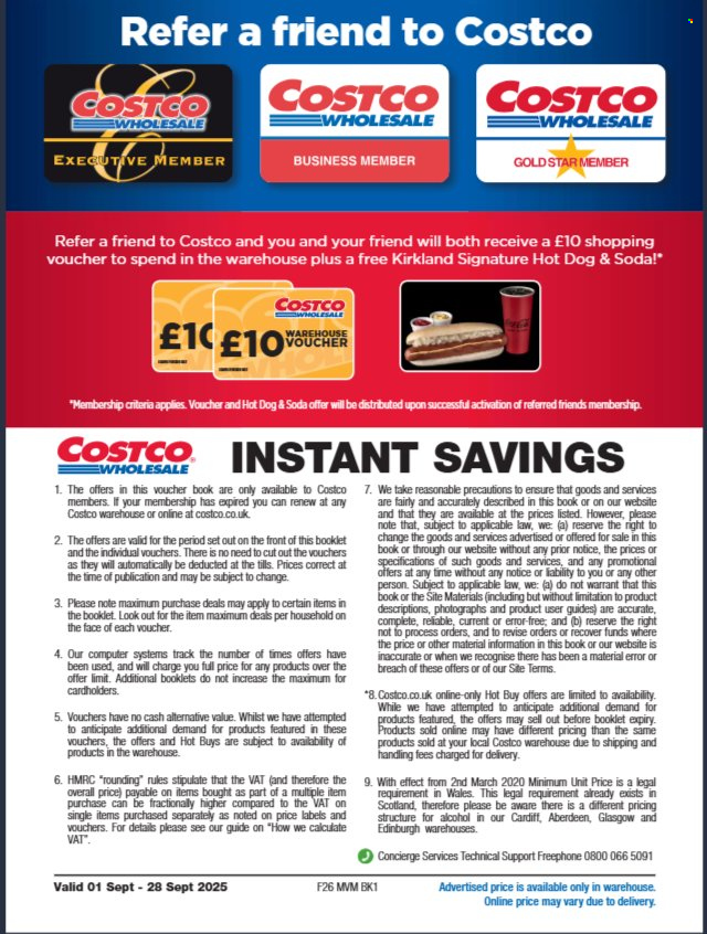 Costco offer - 01/09/2025 - 28/09/2025. Page 34