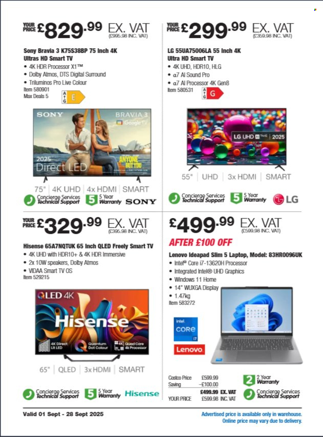 Costco offer - 01/09/2025 - 28/09/2025. Page 2