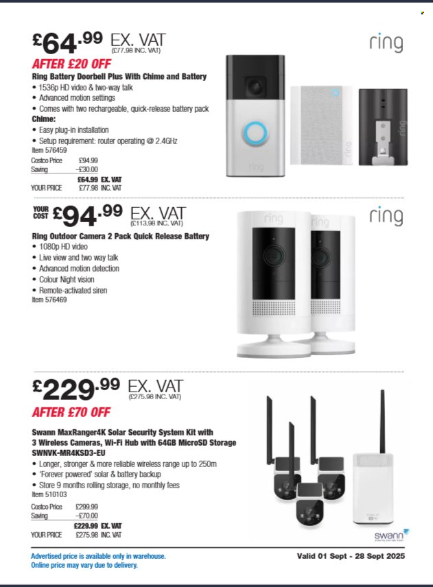 Costco offer - 01/09/2025 - 28/09/2025. Page 5