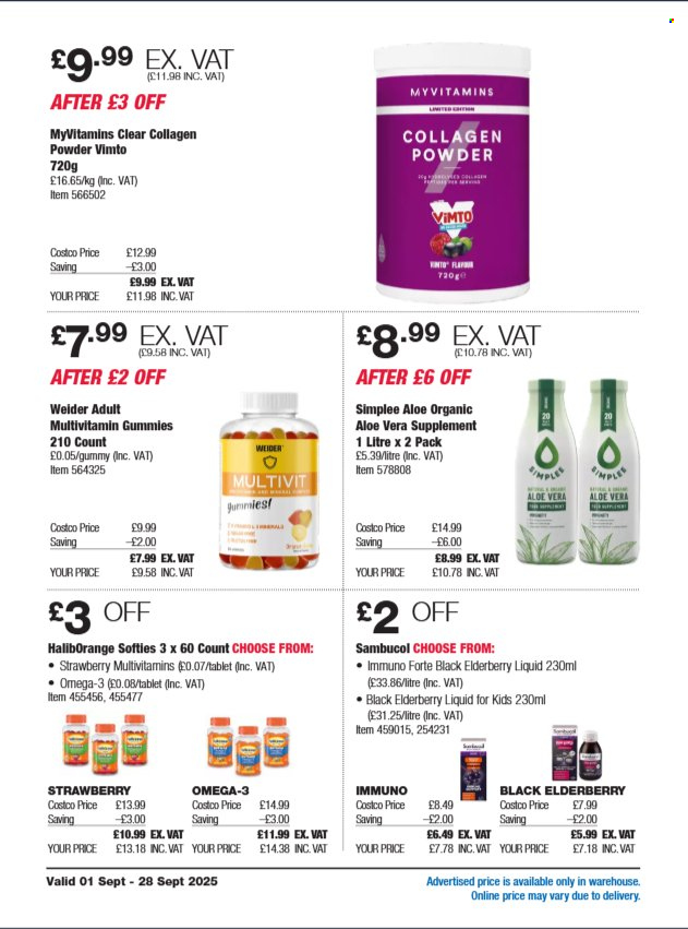 Costco offer - 01/09/2025 - 28/09/2025. Page 18