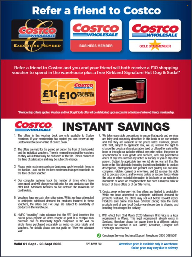 Costco offer - 01/09/2025 - 28/09/2025. Page 32