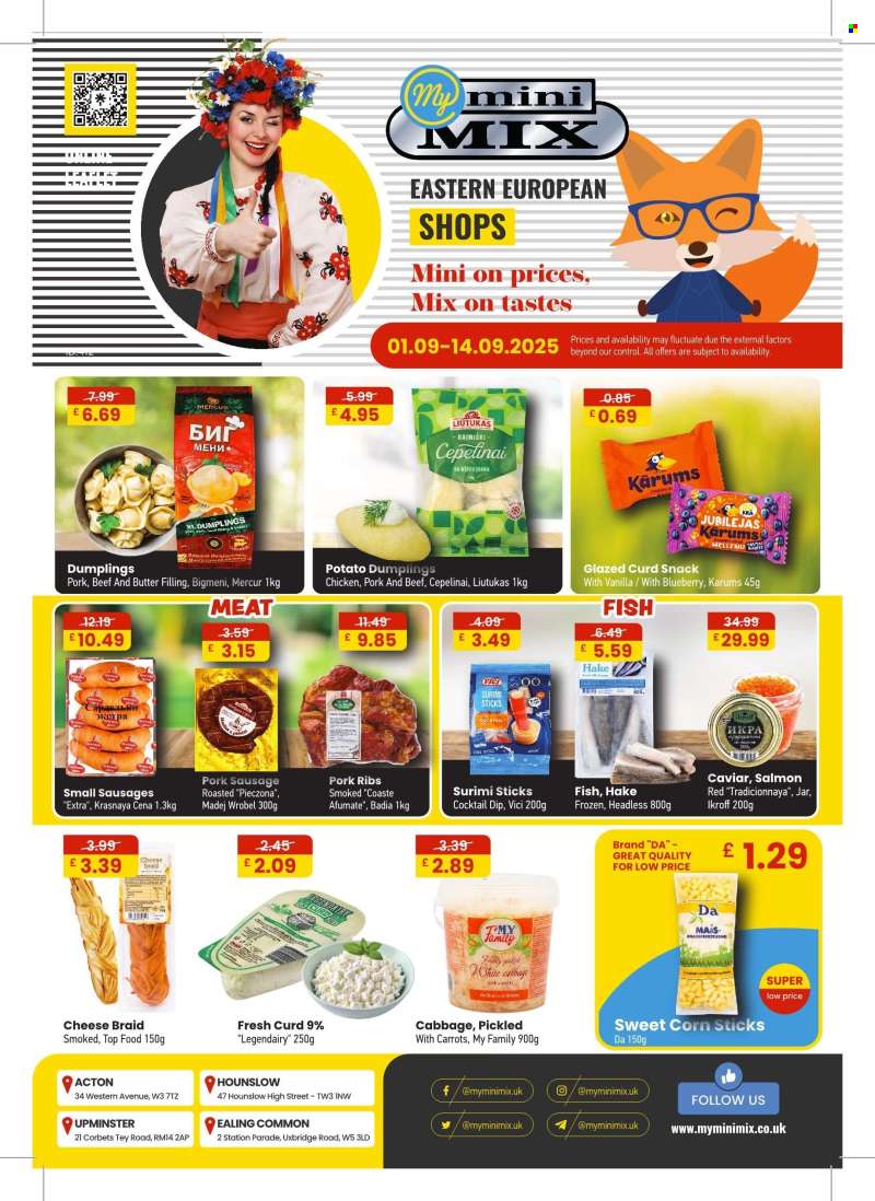 MyMINIMIX offer  - 01/09/2025 - 14/09/2025.