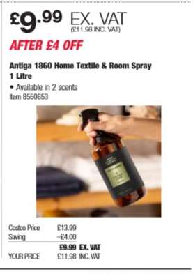 Antiga 1860 Home Textile & Room Spray