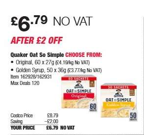 Quaker Oat So Simple