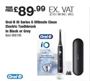 Oral-B iO Series 6 Ultimate Clean Electric Toothbrush