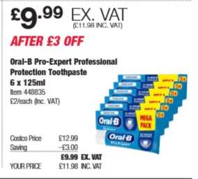 Oral-B Pro-Expert Professional Protection Toothpaste
