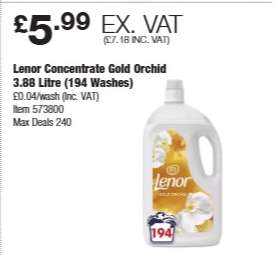 Lenor Concentrate Gold Orchid