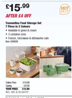 Tramontina Food Storage Set