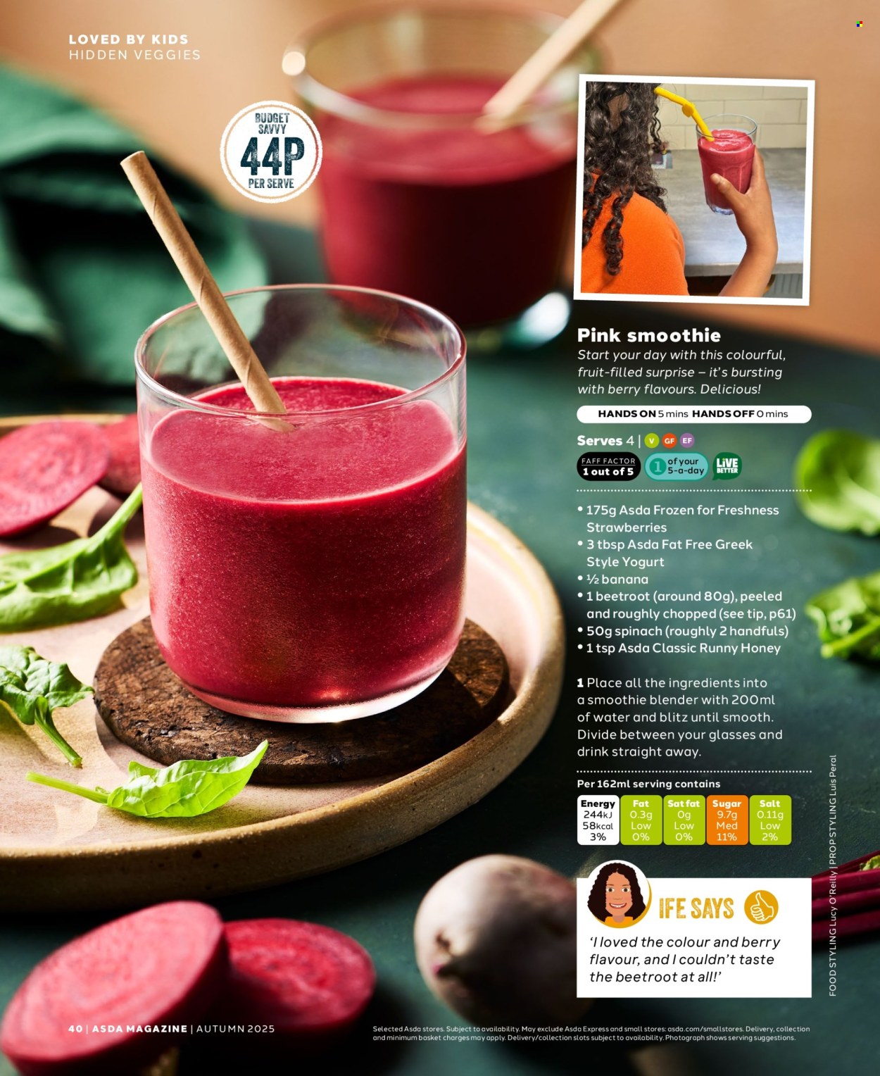 ASDA offer. Page 40