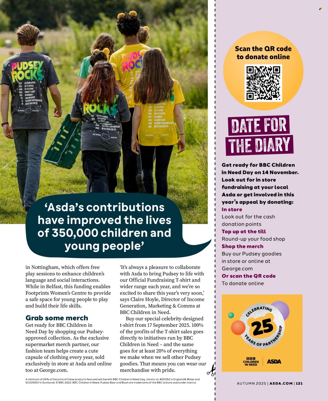 ASDA offer. Page 121