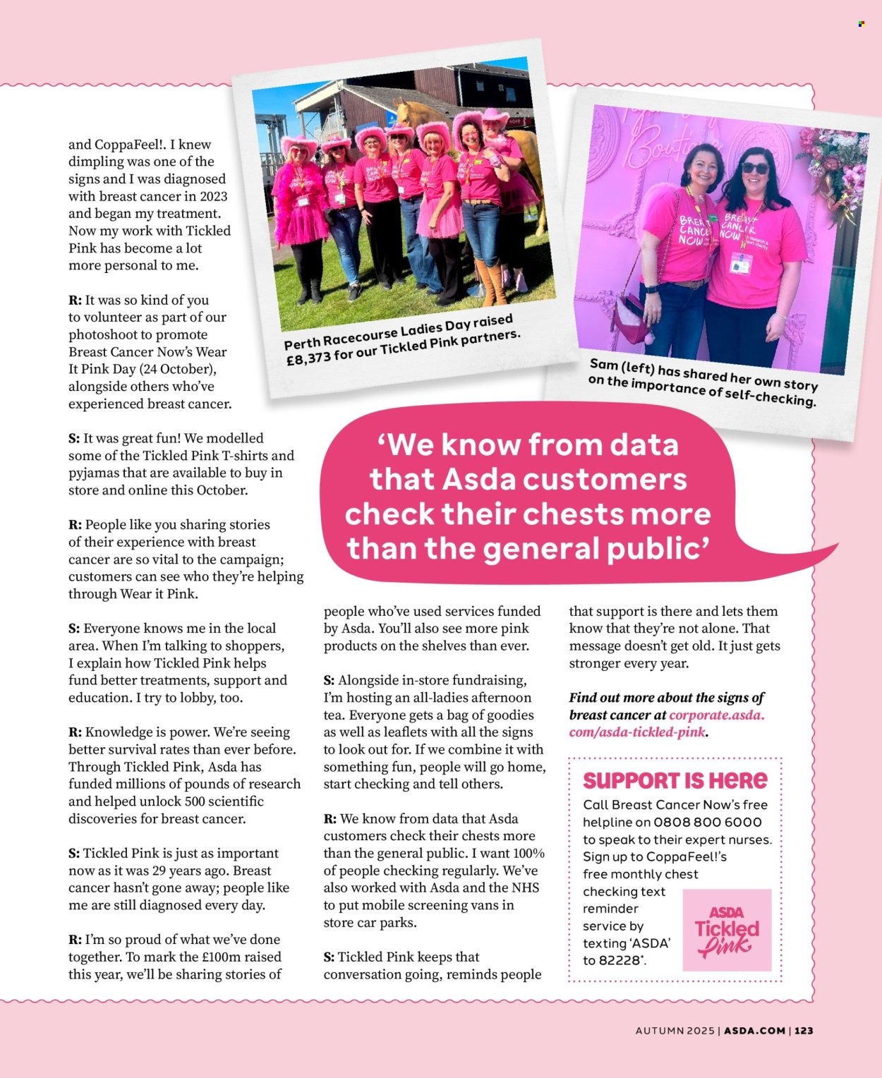 ASDA offer. Page 123