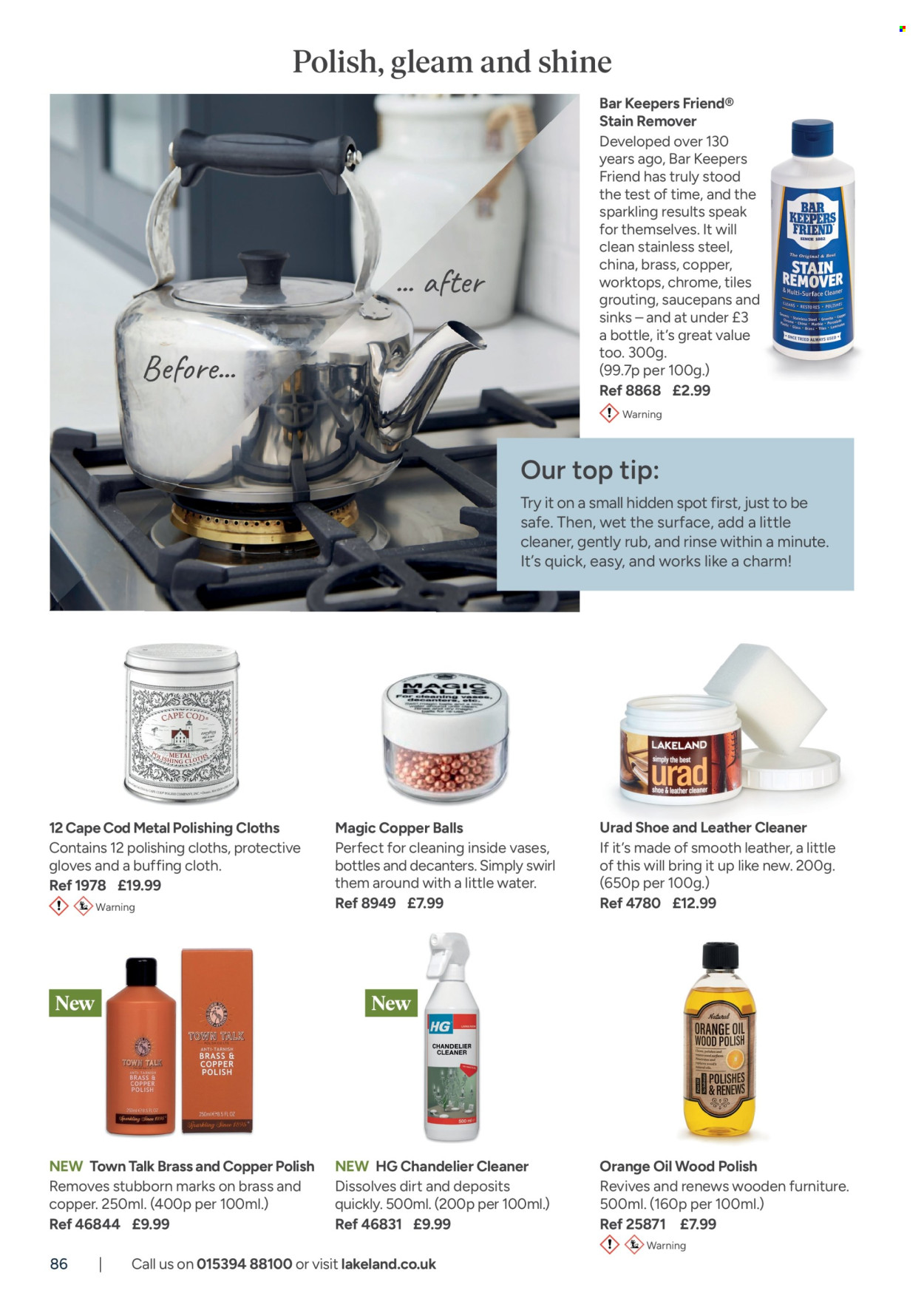 Lakeland offer. Page 86