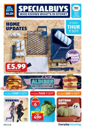 Aldi offer  - 11/09/2025 - 24/09/2025.