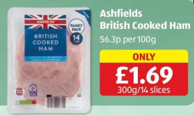 Ashfields British Cooked Ham