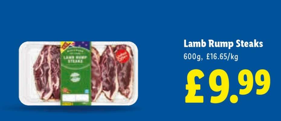 Lamb Rump Steaks