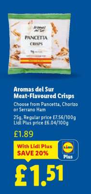 Aromas del Sur Meat-Flavoured Crisps