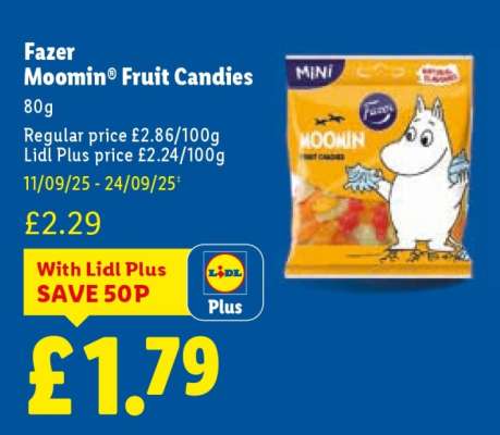 Fazer Moomin® Fruit Candies