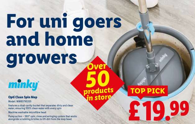 Opti Clean Spin Mop