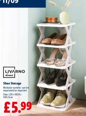 LIVARNO home Shoe Storage