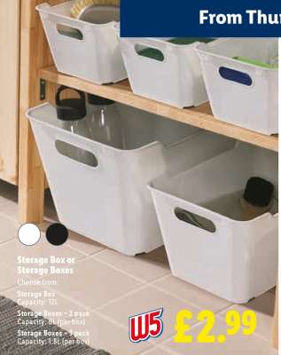 Storage Box or Storage Boxes