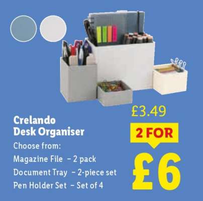 Crelando Desk Organiser