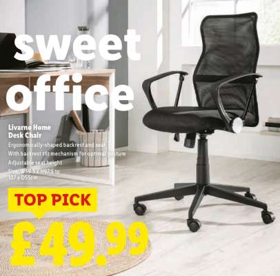 Livarno Home Desk Chair