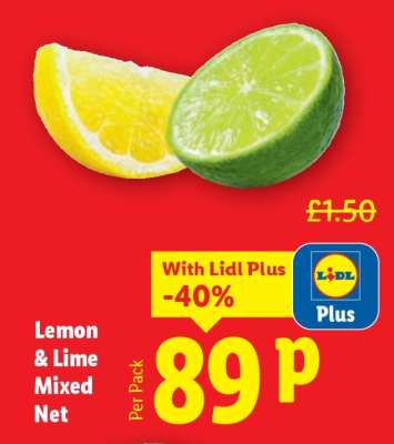 Lemon & Lime Mixed Net