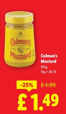 Colman's Mustard