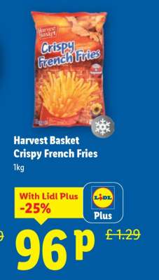 Harvest Basket Crispy French Fries