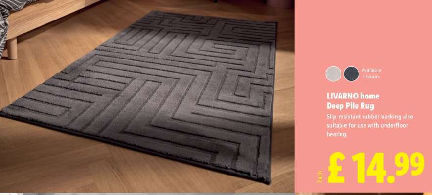 LIVARNO home Deep Pile Rug