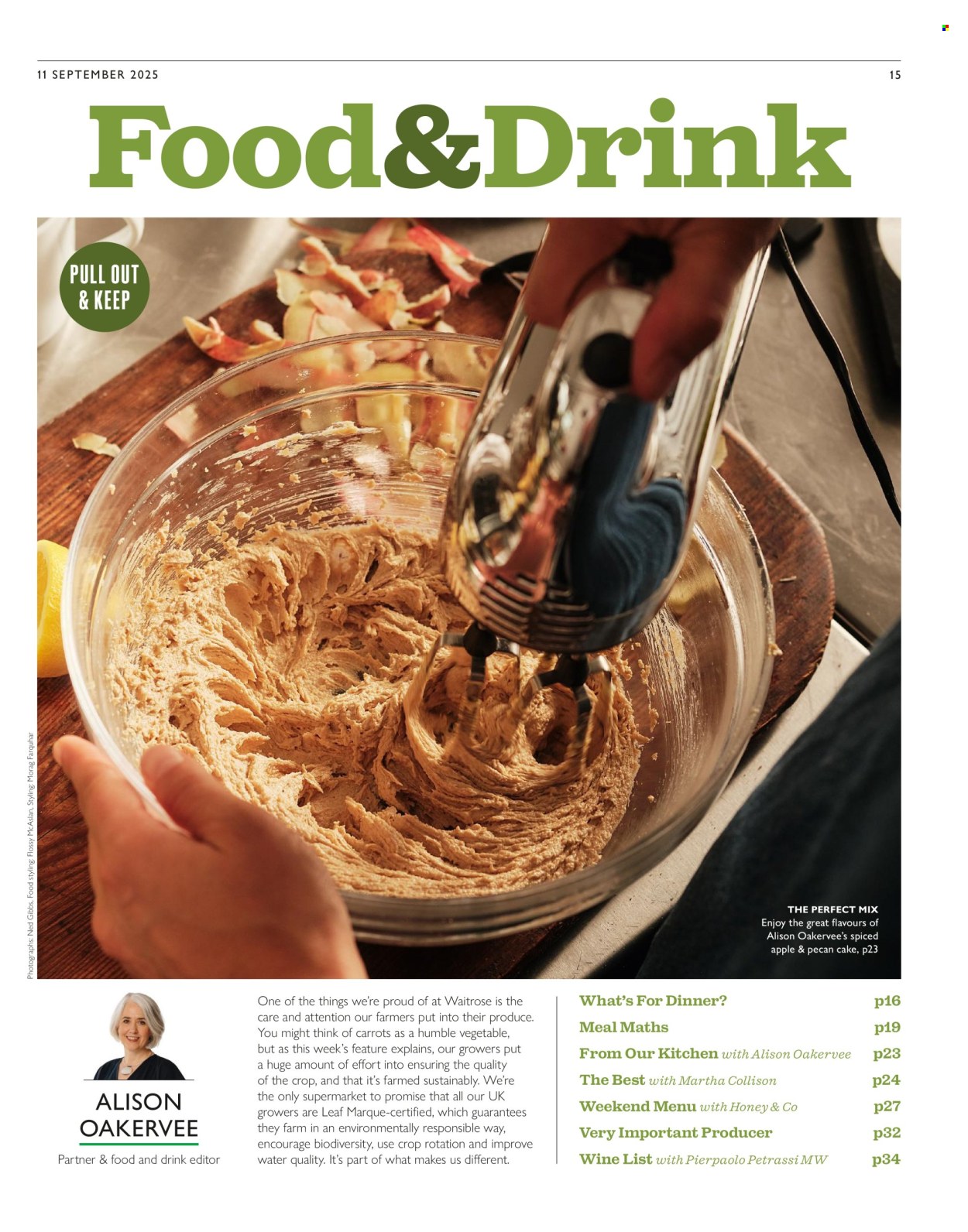 Waitrose offer. Page 15