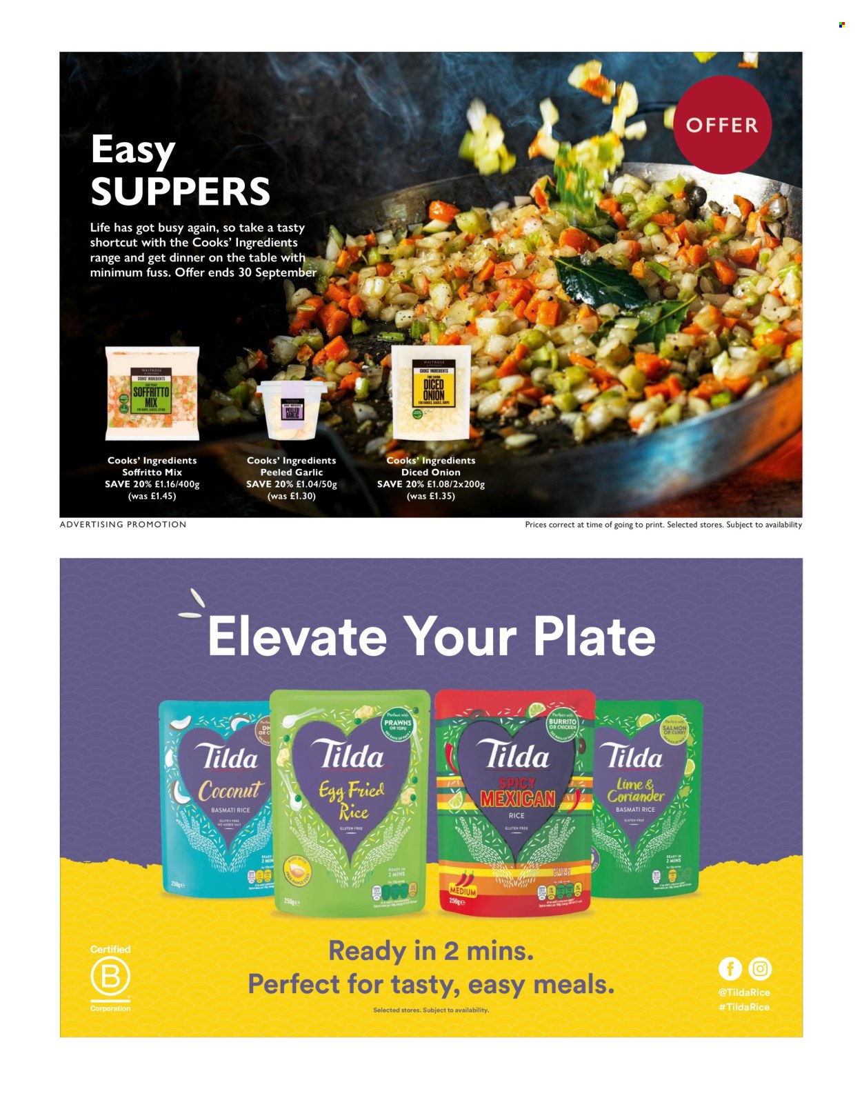 Waitrose offer. Page 22