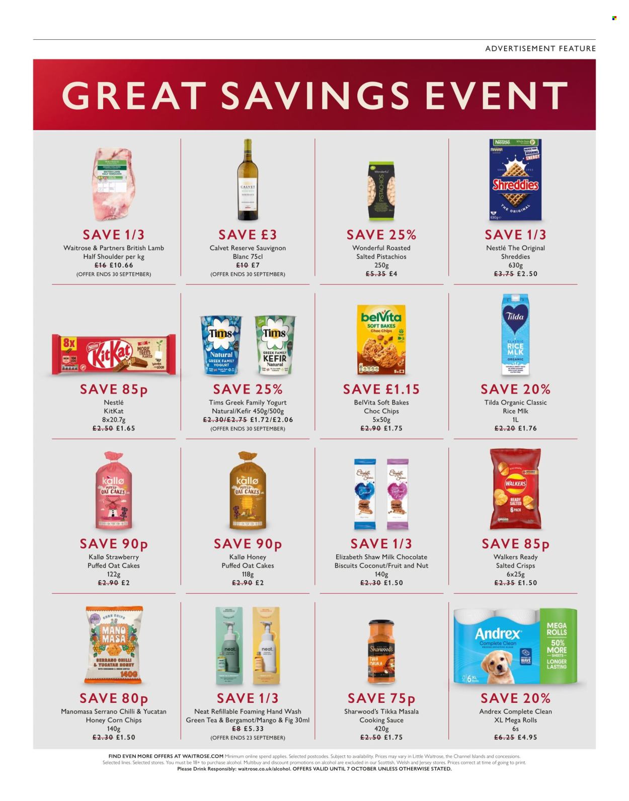 Waitrose offer. Page 48