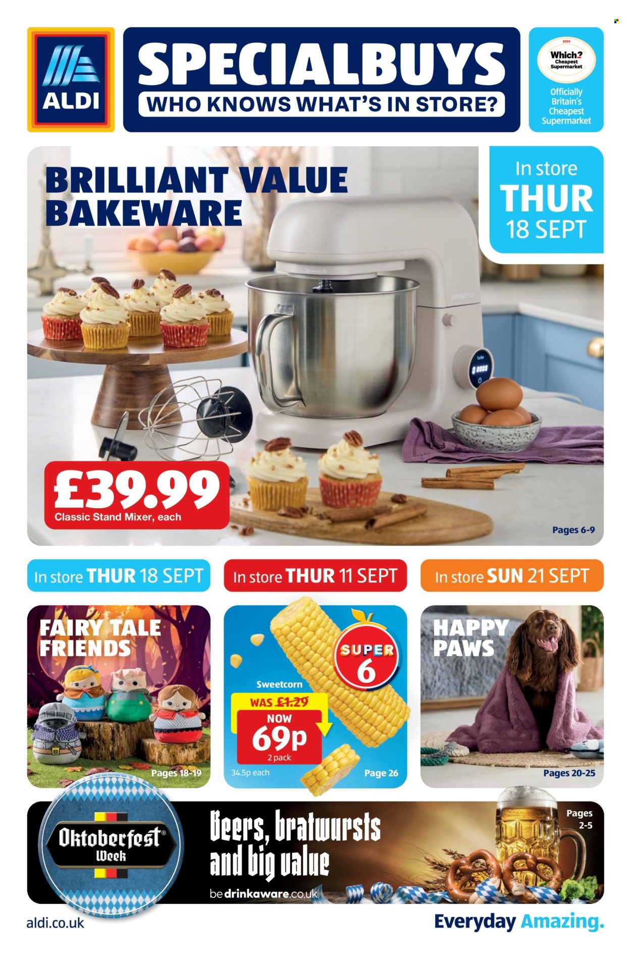 Aldi offer - 18/09/2025 - 24/09/2025. Page 1