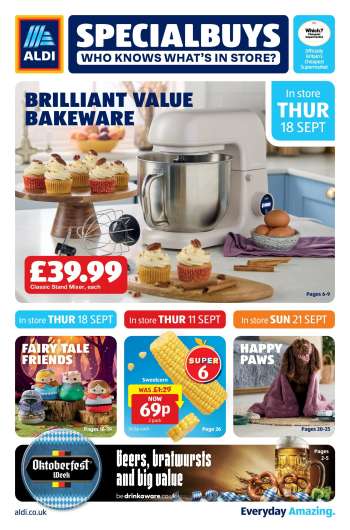 Aldi offer  - 18/09/2025 - 24/09/2025.